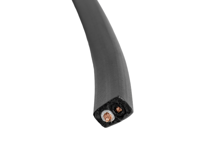TEXSIM YLY-Sp 2x0,75 flat elektrisk kabel med to kjerner - 1 m