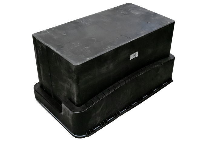 UTSLUTT Verktøykasse DAKEN 81006 WELVET 830x500x470mm 120l