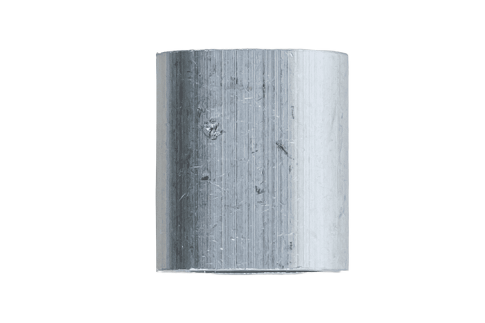 Aluminiumskobling for DROMET ZLA.4-tau, hylse for 4 mm tau