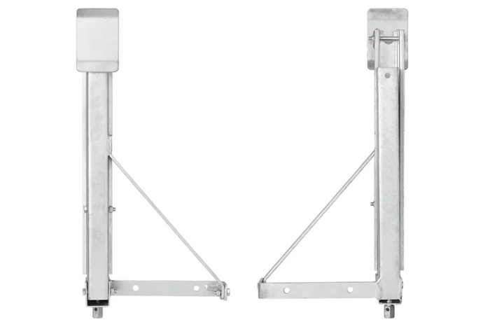 ProPlus 361510V01 uttrekkbar hjørnestøtte venstre foran/høyre bak på tilhenger 600 kg 460 mm