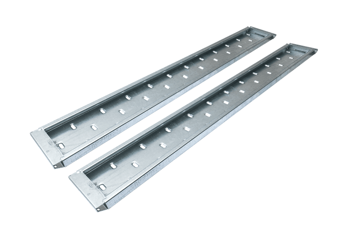 UNITRAILER ramper stålramper for bergingsbilhenger 250cm 1500 kg sett med 2 stk.