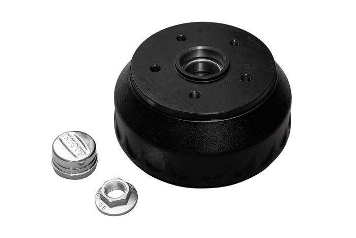 Bremsetrommel med lager KNOTT 200x50 5x112 10"