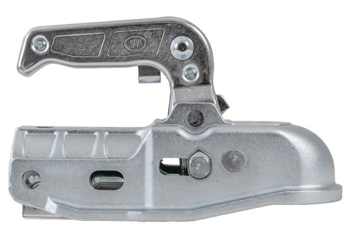 STEELPRESS BC-3000C-00-00+Z2 kulekobling for 3000 kg tilhenger med 35-50 mm rørdrag, støpejern