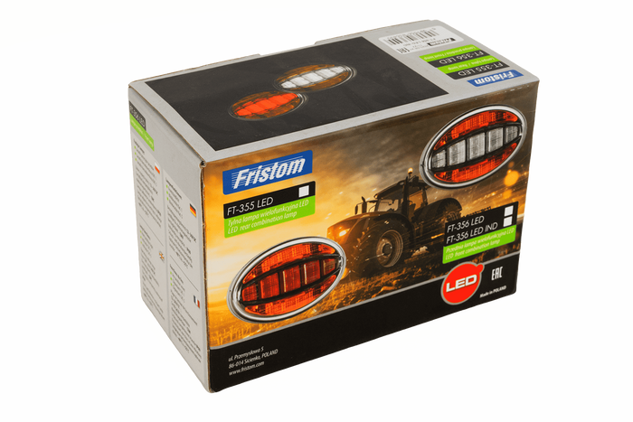 Baklys FRISTOM FT-355 LED 3 funksjoner universal