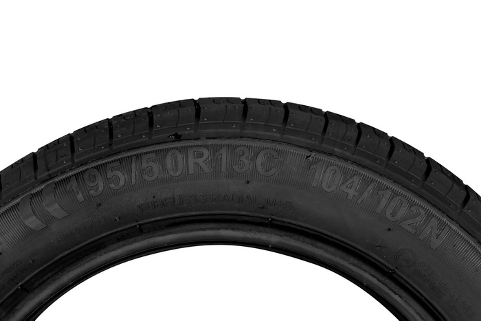 Forsterket dekk for tilhenger KENDA KR101 195/50 R13C 104/102N