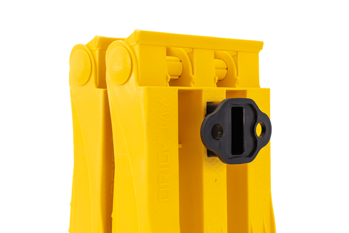 Sett med to sammenleggbare hjulklosser LOKHEN ORIGAMY 36 h: 151 mm / sett med håndtak