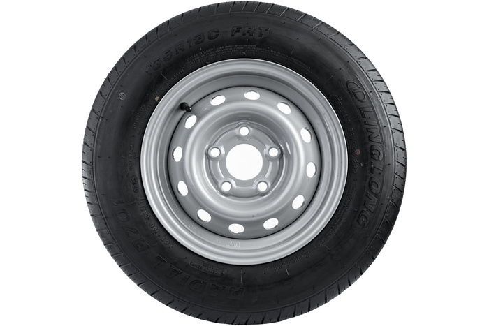 Forsterket hjul for tilhenger LINGLONG DEKK 165/80 R13C 96/94N UNITRAILER FELG 4,5Jx13" 5x112 ET:30