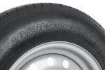 Forsterket hjul for tilhenger DEKK LINGLONG 185/80 R14C 104/102N FELG UNITRAILER 5,5Jx14"H2 5x112 ET:30