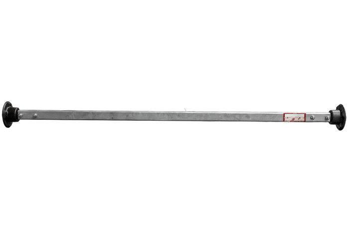KNOTT VR7 ubremset stiv aksel med fjær for tilhenger 750 kg 1480 mm 1820 mm 4x100