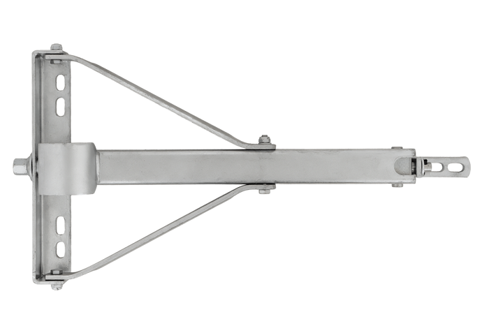 Uttrekkbar hjørnestøtte WINTERHOFF ADS460 V stabilisator for tilhengere 450 kg 450 mm