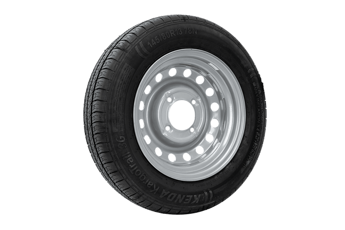 Tilhengerhjul DEKK KENDA 145/80 R13 78N FELG KENDA 4Jx13"H2 4x115 ET:0