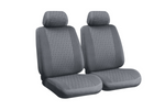 Sett med bilsetetrekk LAMPA Glamur grå, til forsetene