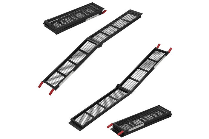 ProPlus 390094 sammenleggbar rampe for tilhenger 203 cm 340 kg