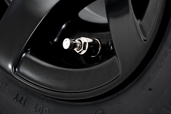 Forsterket hjul til henger KENDA DEKK 195/55 R10C 98/96N ALUMINIUM FELG STARCO sort 6Jx10"H2 5x112 ET:-4