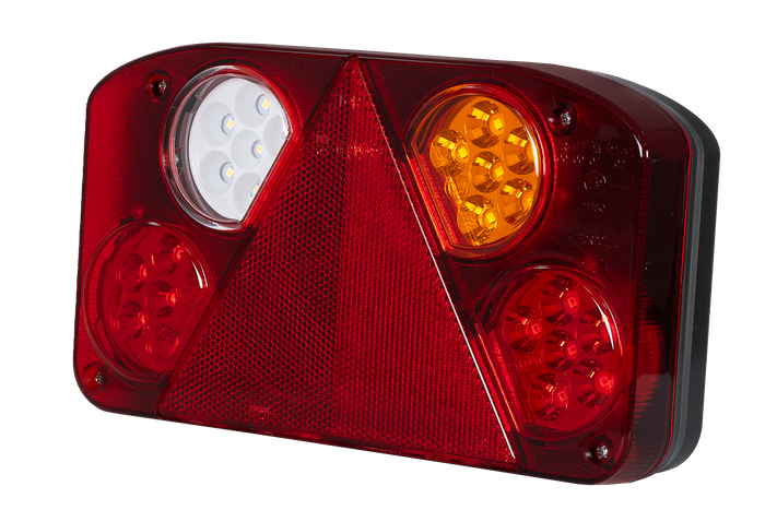 HORPOL LZD844 LED-baklys, 6 funksjoner, høyre