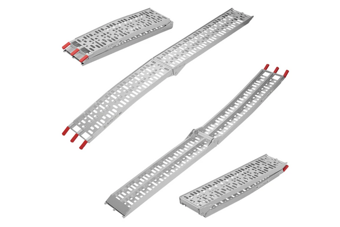 ProPlus 390096 sammenleggbar rampe for tilhenger 220 cm 340 kg