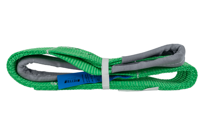 HEFFA kranbelte 1m/60mm/2t med løkker