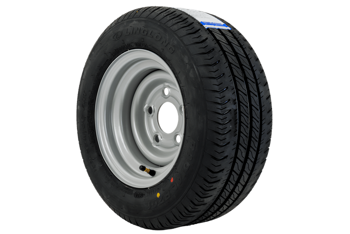 Forsterket hjul for tilhenger DEKK LINGLONG 195/55 R10C 98/96N FELG UNITRAILER 6Jx10"H2 5x112 ET:-4