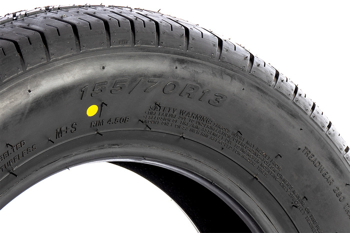 Sett med to dekk LINGLONG R701 tilhenger 155/70 R13 75N