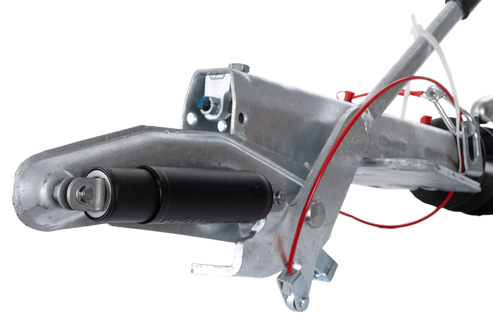 KNOTT KF13E påløpsanordning med KK14B tilhengerfeste for en 1400 kg tilhenger med V-type drag