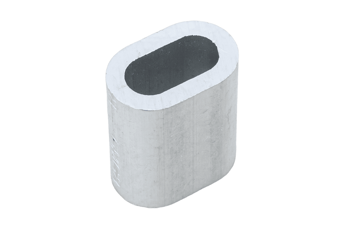 Aluminiumskobling for DROMET ZLA.8-tau, hylse for 8 mm tau