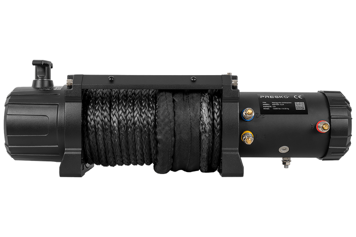 Elektrisk vinsj for PRESKO RAPTOR 13.5FS 12V 6130kg tilhenger med 24m tau