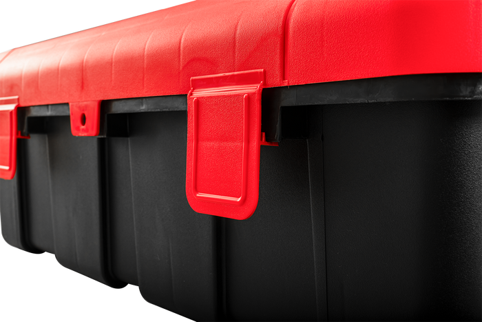 Brannslukningsboks 6/9kg DAKEN 82130 REGON 715x335x240mm rød