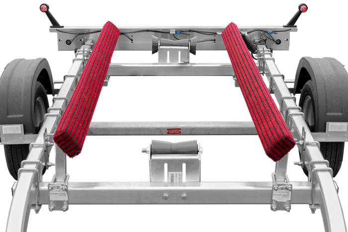 UNITRAILER flat sidestøtte, lengde 200cm, høyde 30cm, for båthenger