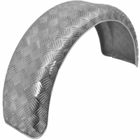 Tilhengerskjerm 15-16" DOMAR D29130 hjulbue 790/220mm