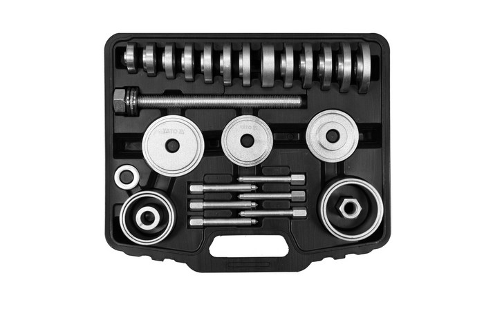 YATO YT-25412 vedlikeholdssett for lager og foringer, 31 deler.