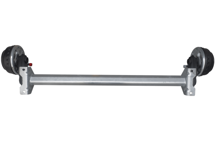 AL-KO COMPACT bremseaksel for tilhenger / bergingsbil 1000kg 1200mm 1570mm 4x100