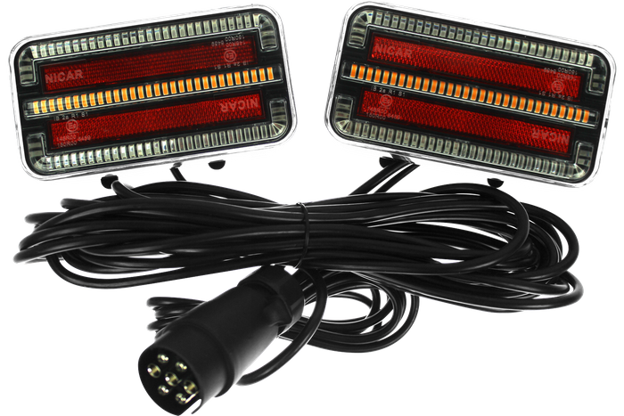 TT Teknologi TT.12024 LED baklys 3 funksjoner venstre + høyre, magnetisk