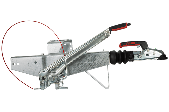 AL-KO 161S påløpsanordning med AK161 tilhengerfeste for en 1600 kg tilhenger med firkantet drag