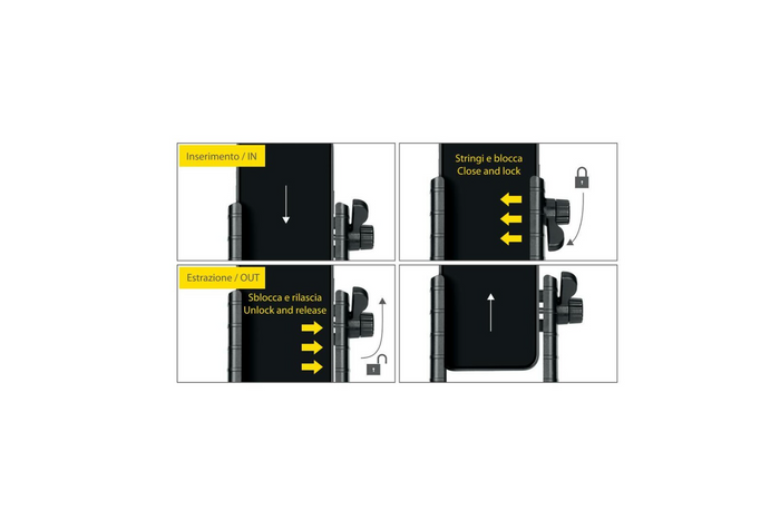 Smart Handlebar Grip-telefonholder til styret