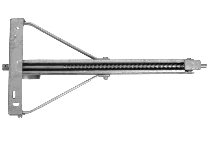 KNOTT 6X1197.007 uttrekkbar hjørnestøtte for tilhenger 1100 kg 498 mm