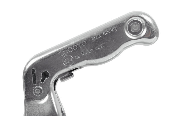 CHOOYO JD.00.53.009 kulekobling for 800 kg tilhenger med 60 mm firkantet dragstang