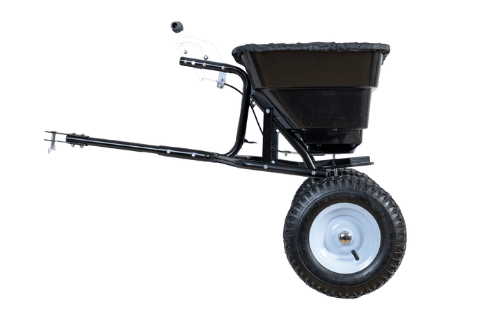 Såmaskin for traktor UNITRAILER gjødselspreder, frø 29l 45kg