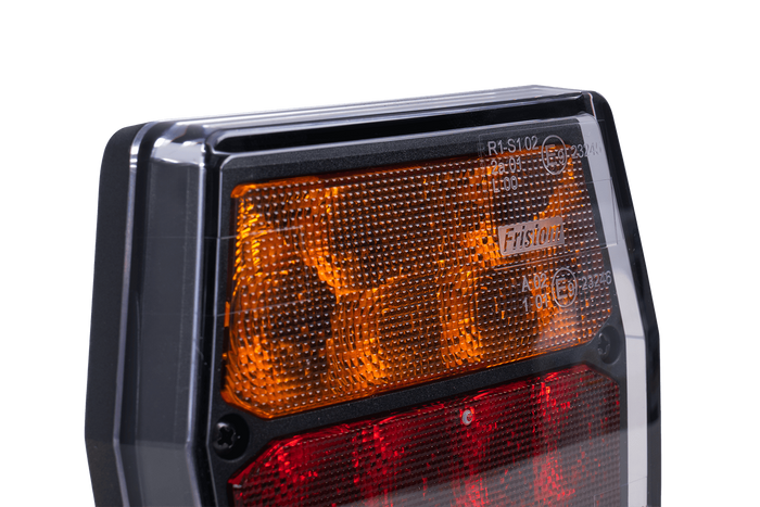 Baklys FRISTOM FT-222 LED 4 funksjoner universal