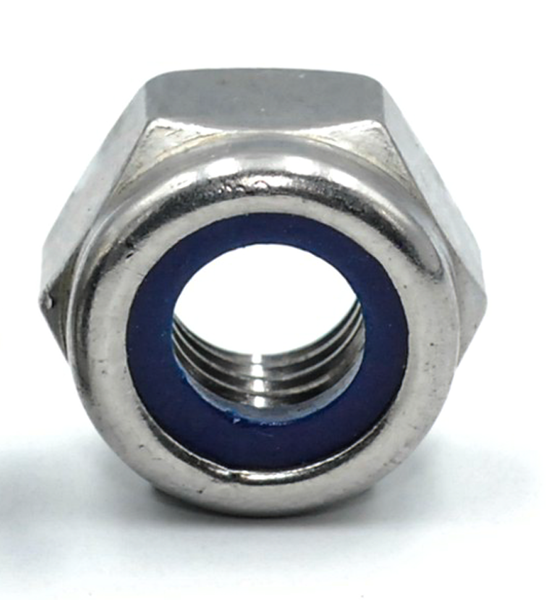 M12 selvlåsende klemmutter, DIN 985