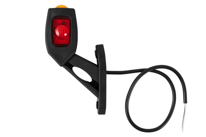HORPOL LD 2109/P LED høyre markeringslampe på gummiarm