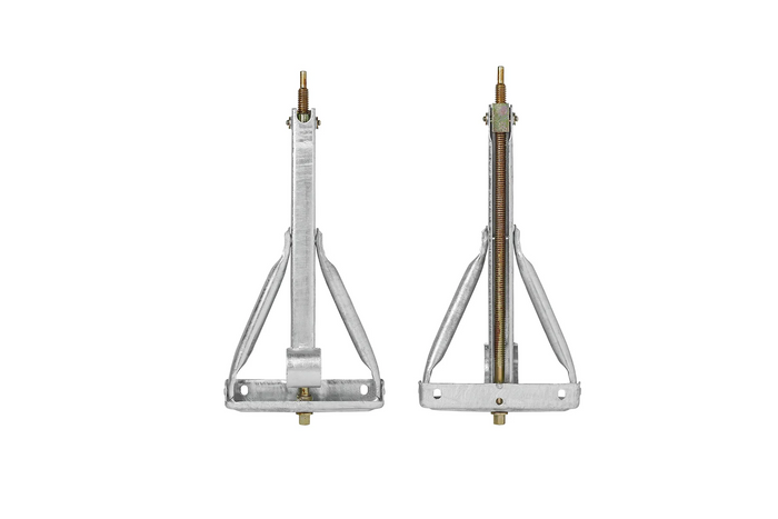 ProPlus 361501 uttrekkbar hjørnestøtte for 500 kg tilhenger 457 mm