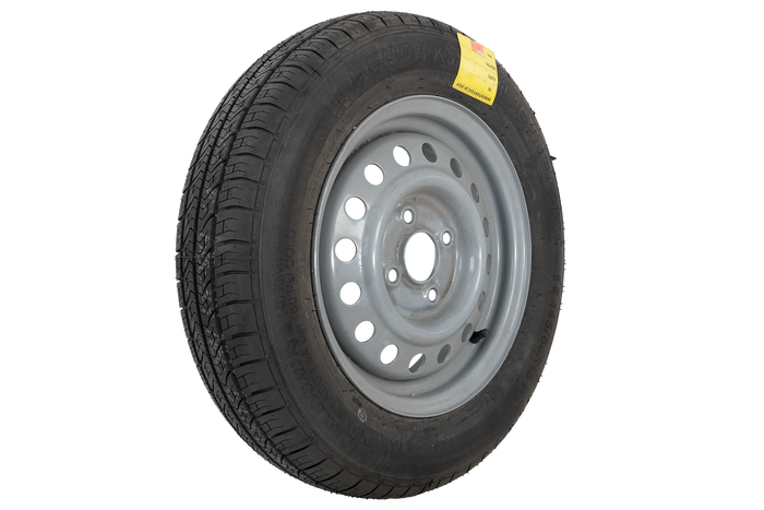 OUTLET Tilhengerhjul KENDA DEKK 145/80 R13 78N KENDA FELG 4Jx13"H2 4x100 ET:30