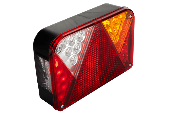 Lyssett: DOBPLAST DPT35 LED-baklykter + FRISTOM FT-009 LED-sidemarkeringslys + MANTES 7m 7-PIN ledningsnett