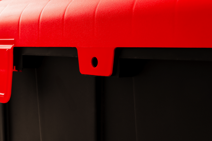 Brannslukningsboks 6kg DAKEN 82170 REGON 620x335x240mm rød