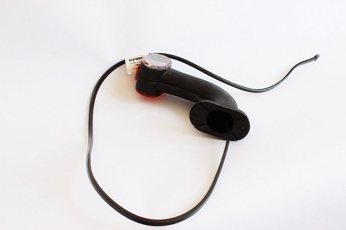 ASPÖCK SUPERPOINT II høyre markeringslampe på gummiarm