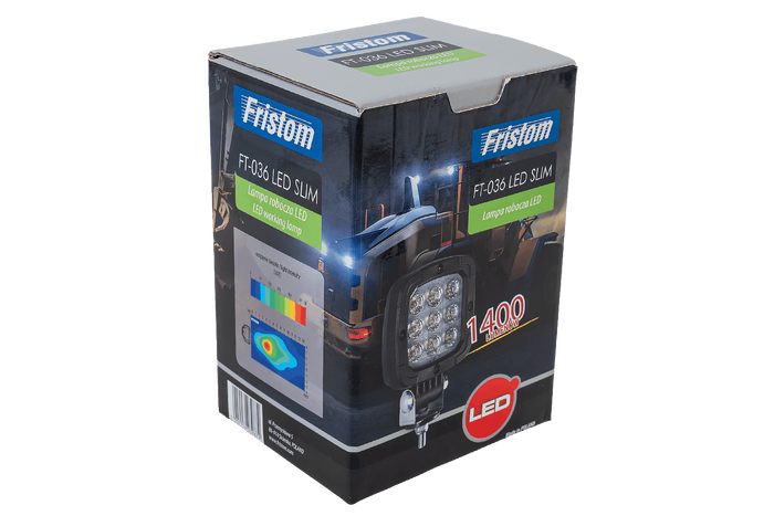 LED-arbeidslampereflektor FRISTOM FT-036 SLIM 9xLED 1400lm