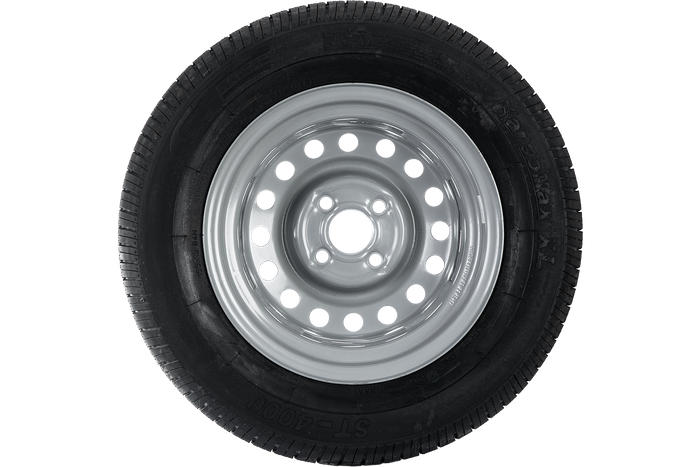 Sett med to hjul for tilhenger KENDA DEKK 155/80 R13 84N KENDA FELG 4Jx13"H2 4x100 ET:30