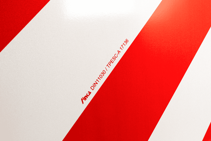 Advarselsskilt "OVERSIZED" HILLS venstre+høyre