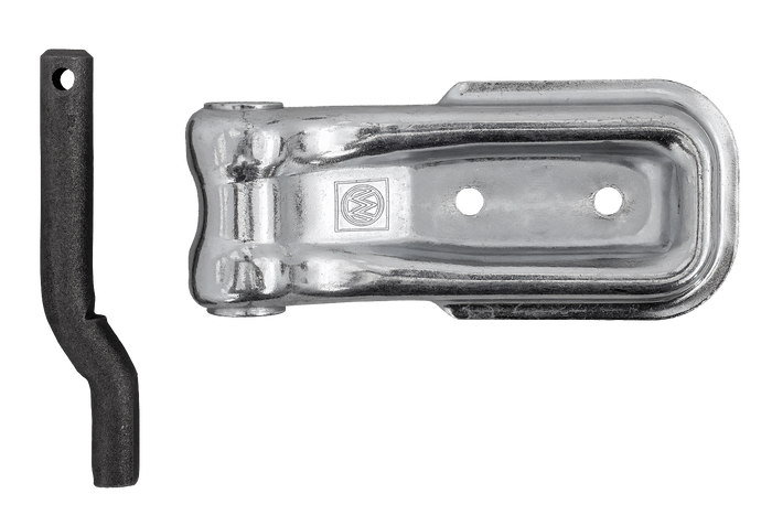 Sidehengsel med bolt WINTERHOFF BSCH 10-14-120-PO+BSCHG 10-14-E komplett tilhengersidemontering