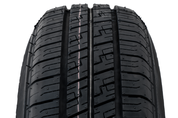 Forsterket hjul for tilhenger KENDA DEKK 165/80 R13C 96/94N ALU FELG STARCO polert 5Jx13"H2 5x112 ET:30